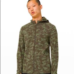 Lululemon surge full zip hoodie camo new size L
